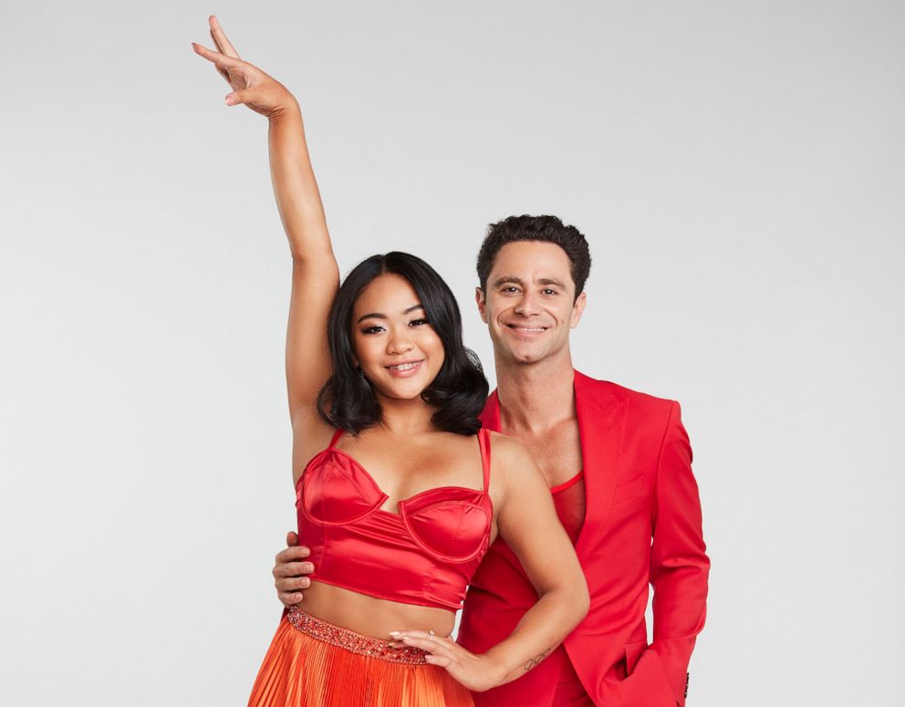PHOTO: ABC's "Dancing with the Stars" stars Suni Lee and Sasha Farber.