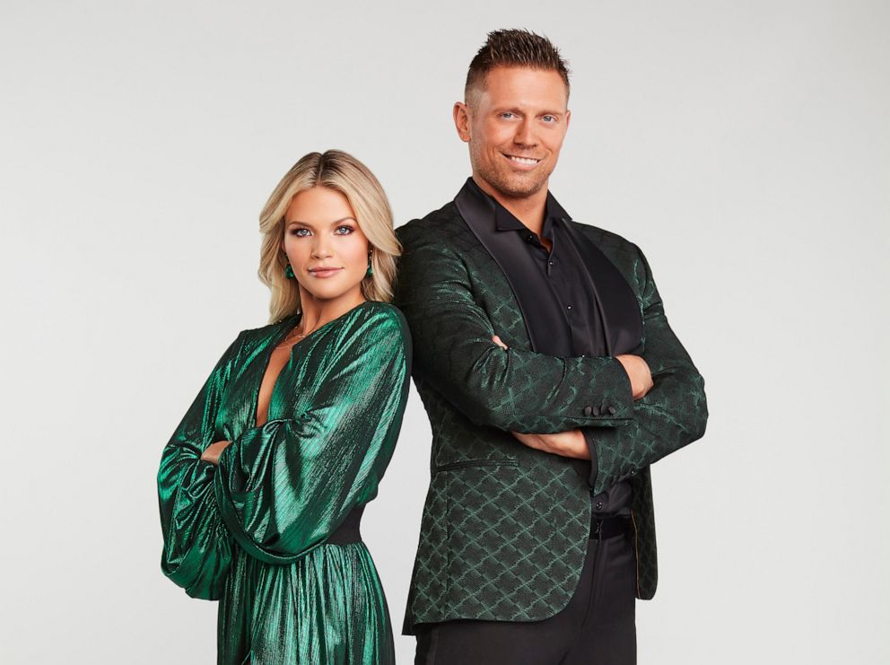 PHOTO: ABCs Dancing with the Stars stars Witney Carson and The Miz.