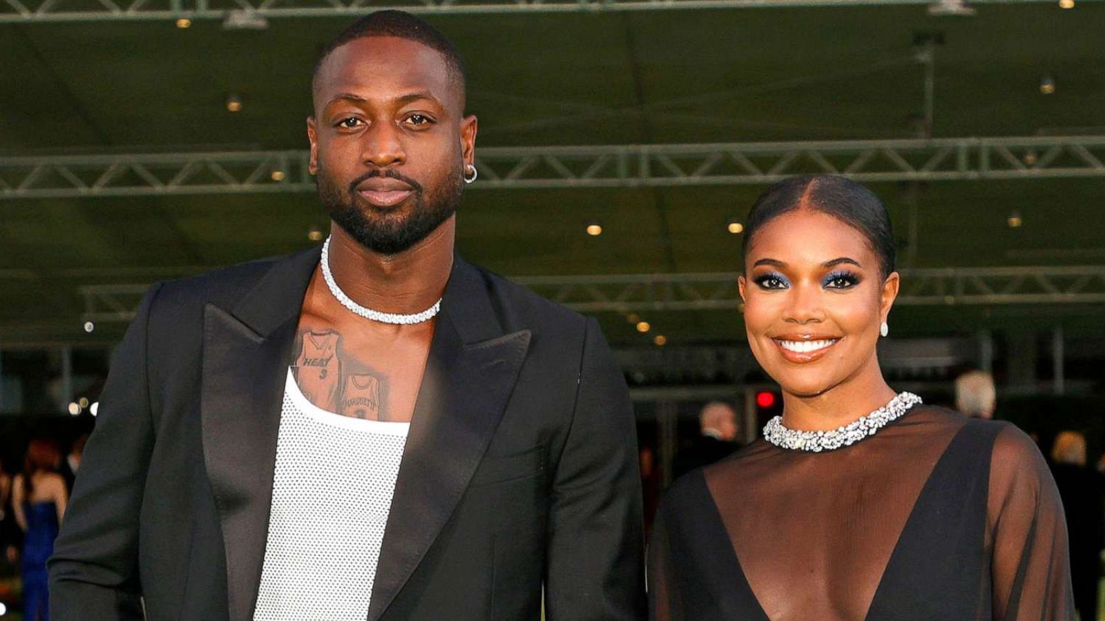 PHOTO: Dwyane Wade and Gabrielle Union attend The Academy Museum of Motion Pictures Opening Gala on Sept. 25, 2021 in Los Angeles.