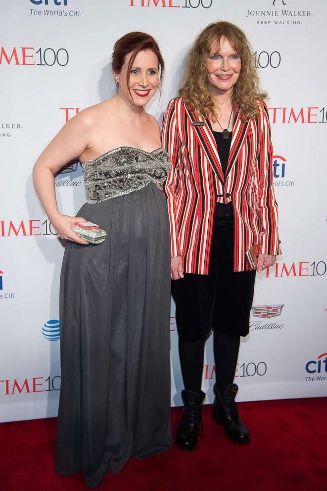 PHOTO: Dylan Farrow and actress Mia Farrow attend the 2016 Time 100 Gala at Frederick P. Rose Hall, Jazz at Lincoln Center in this April 26, 2016 file photo in New York.