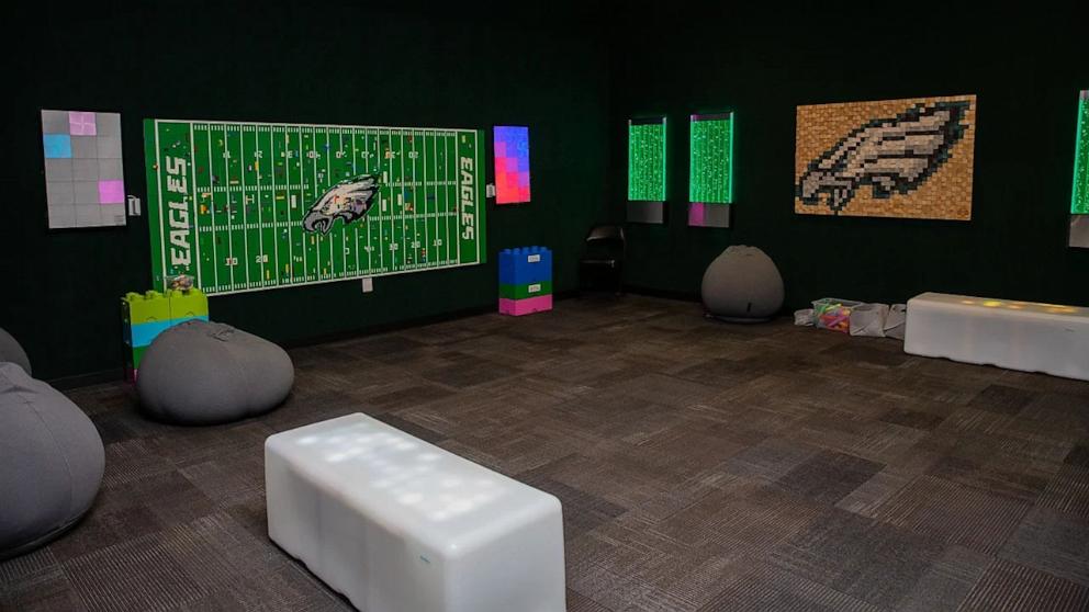 PHOTO: Eagles Autism Foundation and Kulturecity Unveil Refreshed Sensory Room at Lincoln Financial Field