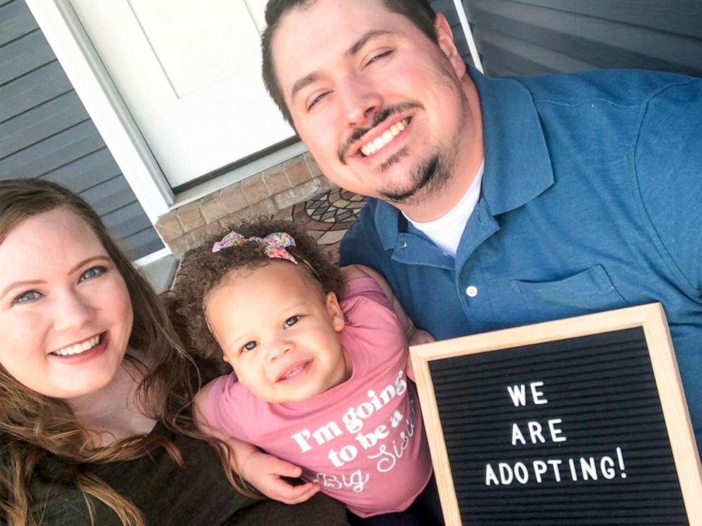 PHOTO: For two nights before Easter, Josh and Blakeley Drake of Manchester, Tenn., will hide candy-filled eggs in the yards of families who have signed up for an "egging" in exchange for donations for the Drake's adoption fund.