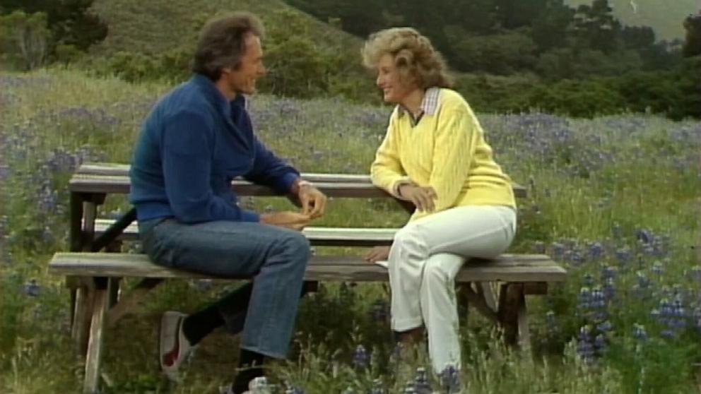 PHOTO: Barbara Walters is seen interviewing Clint Eastwood in a clip from "Barbara Walters: Tell Me Everything" streaming June 23 on Hulu and Hulu on Disney+.