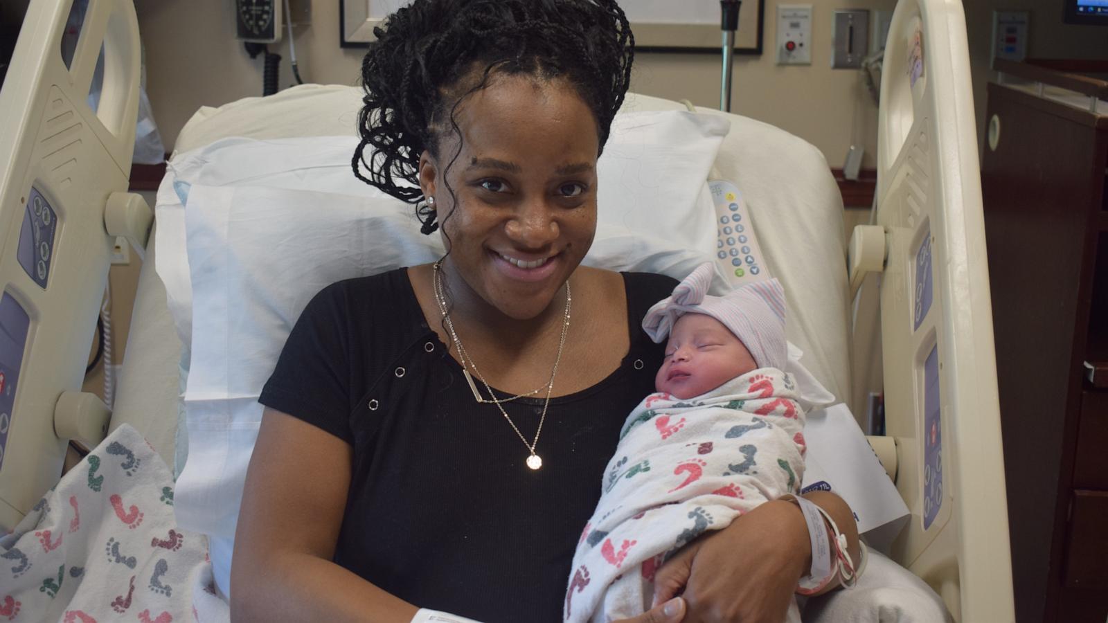 PHOTO: Alicia Alvarez gave birth to her second child, a daughter named Sol Celeste, on April 8, 2024, the same day a total solar eclipse unfolded in Mansfield, Texas.