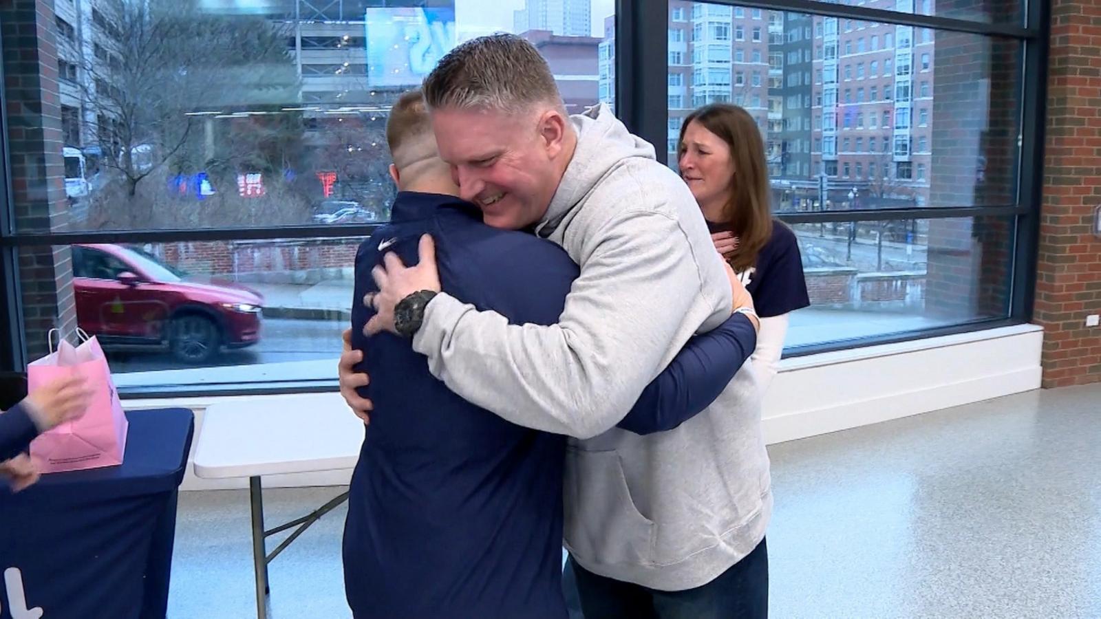 PHOTO: Ed Wesolowski collapsed at a Duquesne women’s basketball game in January. Then, the Duquesne basketball medical staff jumped into action to save Wesolowski's life.