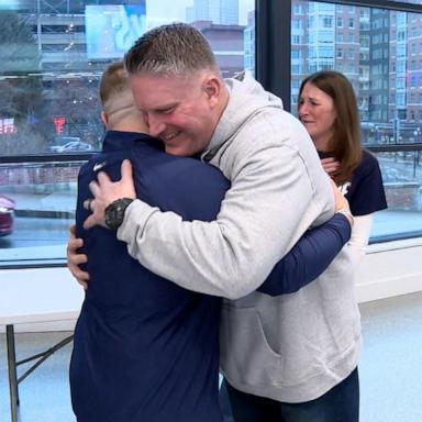 PHOTO: Ed Wesolowski collapsed at a Duquesne women’s basketball game in January. Then, the Duquesne basketball medical staff jumped into action to save Wesolowski's life.