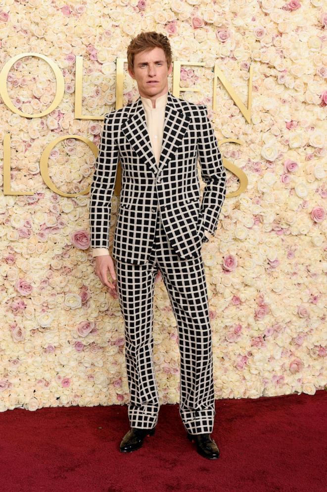 PHOTO: Eddie Redmayne attends the 82nd Annual Golden Globe Awards at The Beverly Hilton on Jan. 05, 2025 in Beverly Hills, Calif.