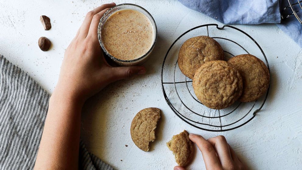 PHOTO: Rebecca Firth's eggnog snickerdoodles