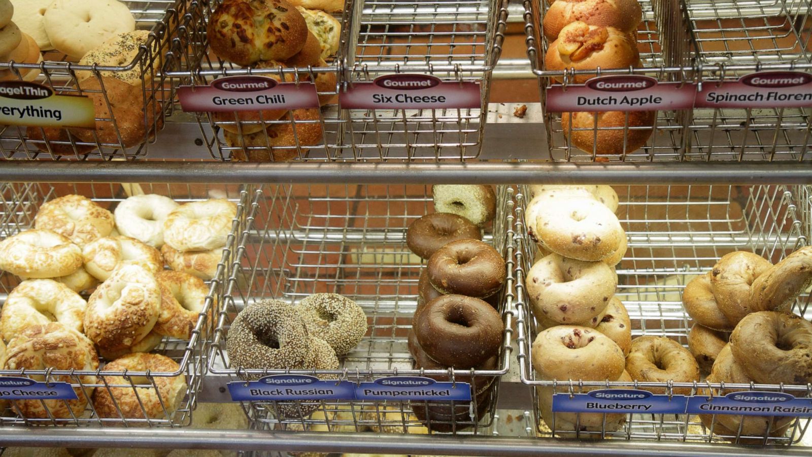 PHOTO: Einstein Brothers Bros. Bagels. (Photo by: Jeffrey Greenberg/Universal Images Group via Getty Images)