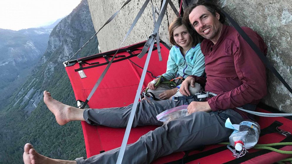 PHOTO: In this undated photo, Selah Schneiter, 10, is shown with her father, Mike Schneiter, during their successful climb of "The Nose" at El Capitan in Yosemite National Park.