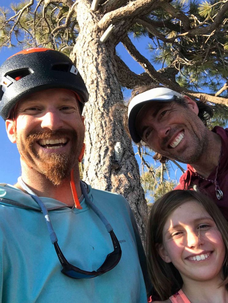 PHOTO: Selah Schneiter, 10, successfully climbed "The Nose" of El Capitan at Yosemite National Park with her dad Mike Schneiter and family friend Mark Regier.