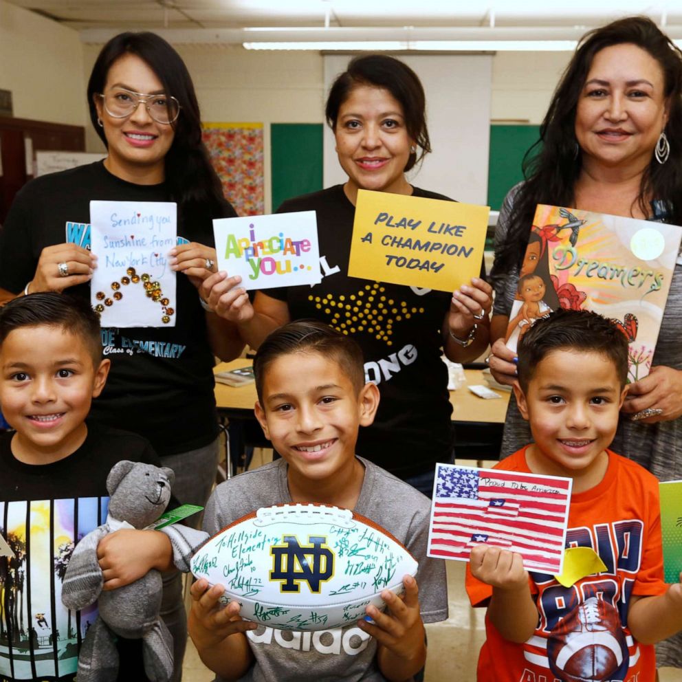 VIDEO: Thousands of notes sent to cheer El Paso students 