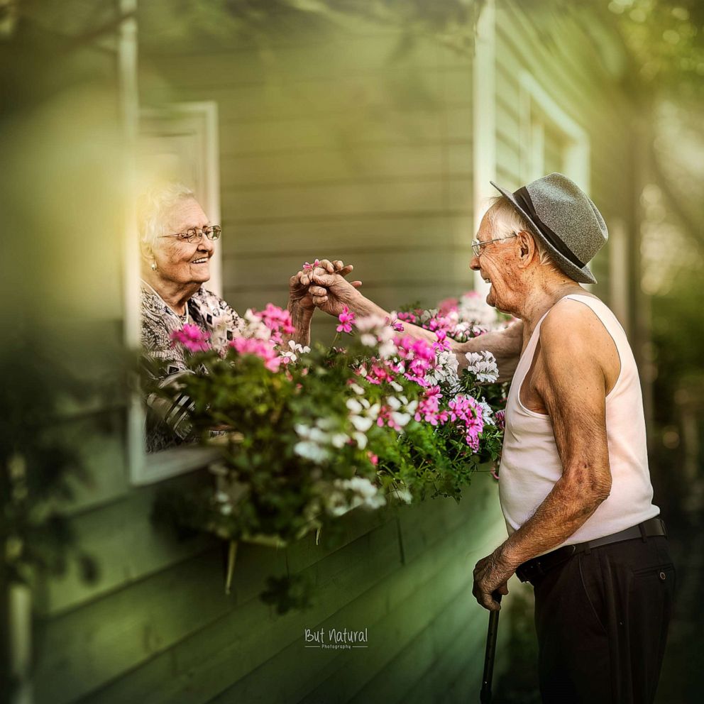 VIDEO: Older couples celebrate their long-lasting love with magical 'engagement' shoots 