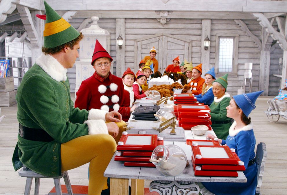 PHOTO: BA scene from the movie "Elf," in 2003.