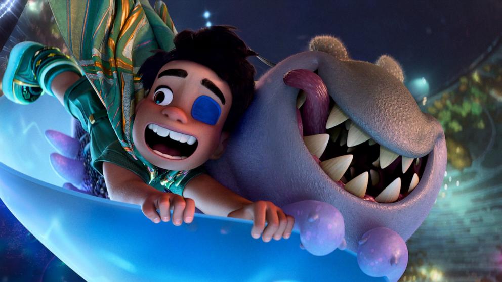 PHOTO: Still from “Elio” featuring Elio (right) and Glordon (left).