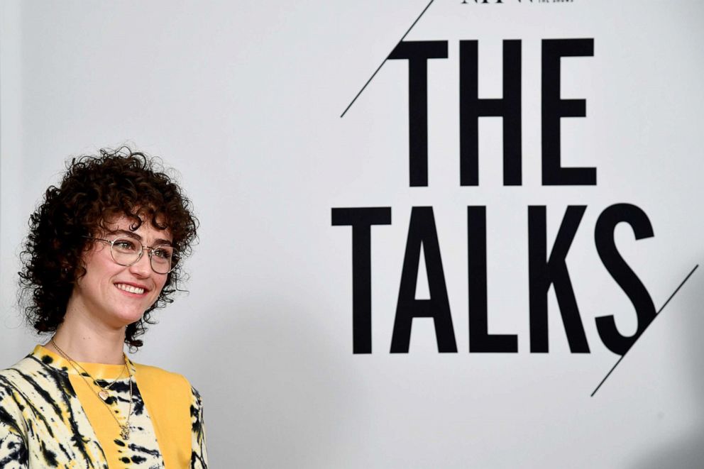 PHOTO: Ella Emhoff speak at NYFW The Talks during New York Fashion Week: The Shows February 2021 at Spring Studios, Feb. 15, 2021, in New York City.