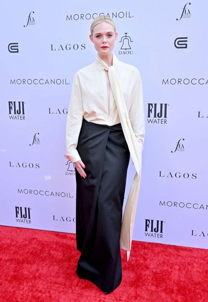 PHOTO: Elle Fanning attends The Daily Front Row's Seventh Annual Fashion Los Angeles Awards at The Beverly Hills Hotel, April 23, 2023, in Beverly Hills, Calif.