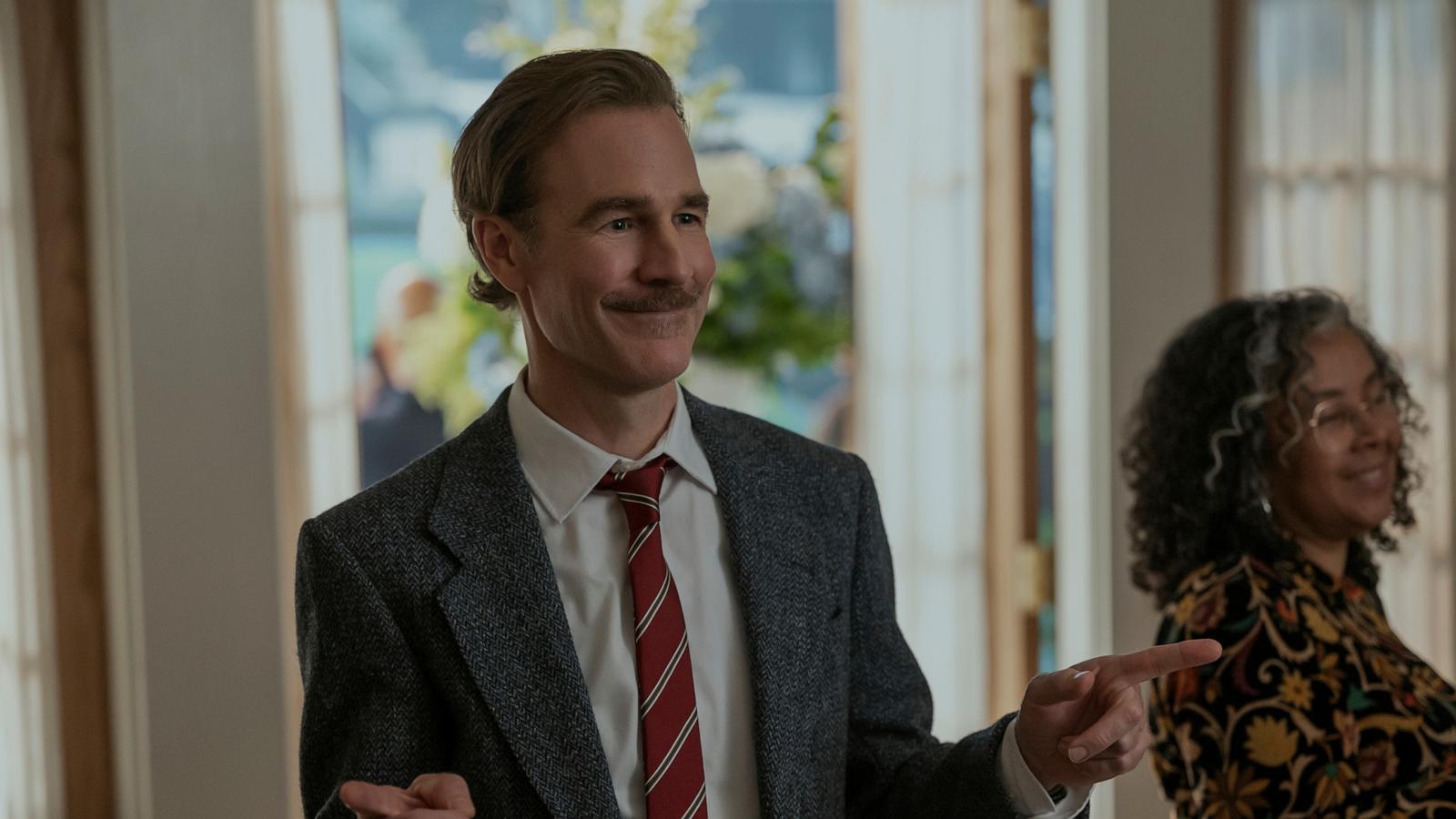 PHOTO: James Van Der Beek as Dean Wilson in "Elle."