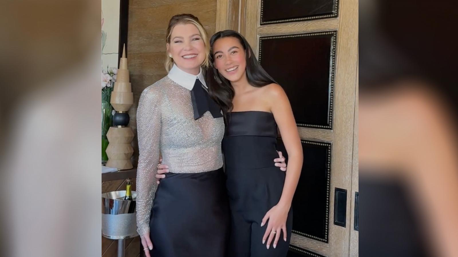 PHOTO: Ellen Pompeo and daughter Stella Luna pictured in a still from a video Pompeo shared to Instagram on Jan. 16, 2024.