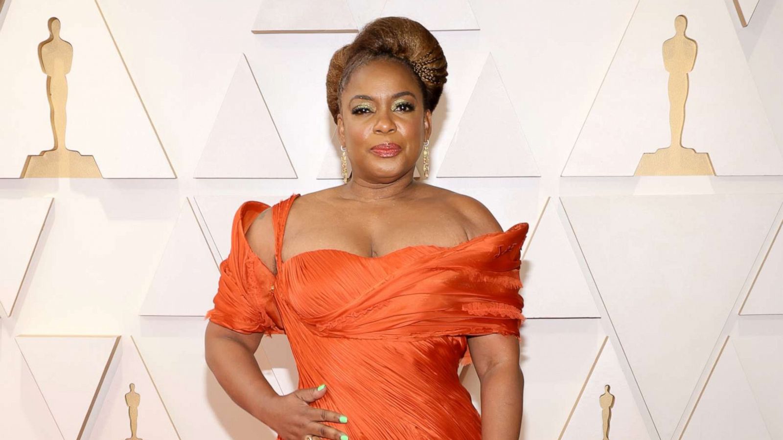 PHOTO: Aunjanue Ellis attends the 94th Annual Academy Awards at Hollywood and Highland on March 27, 2022 in Hollywood, Calif.