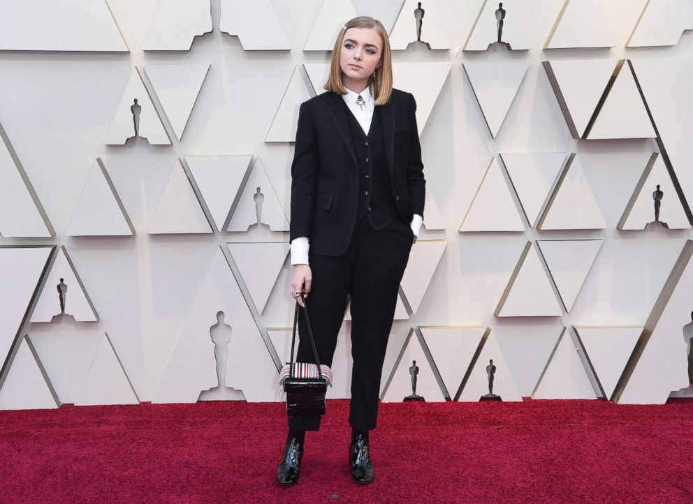 PHOTO: Elsie Fisher arrives at the Oscars, Feb. 24, 2019, at the Dolby Theatre in Los Angeles