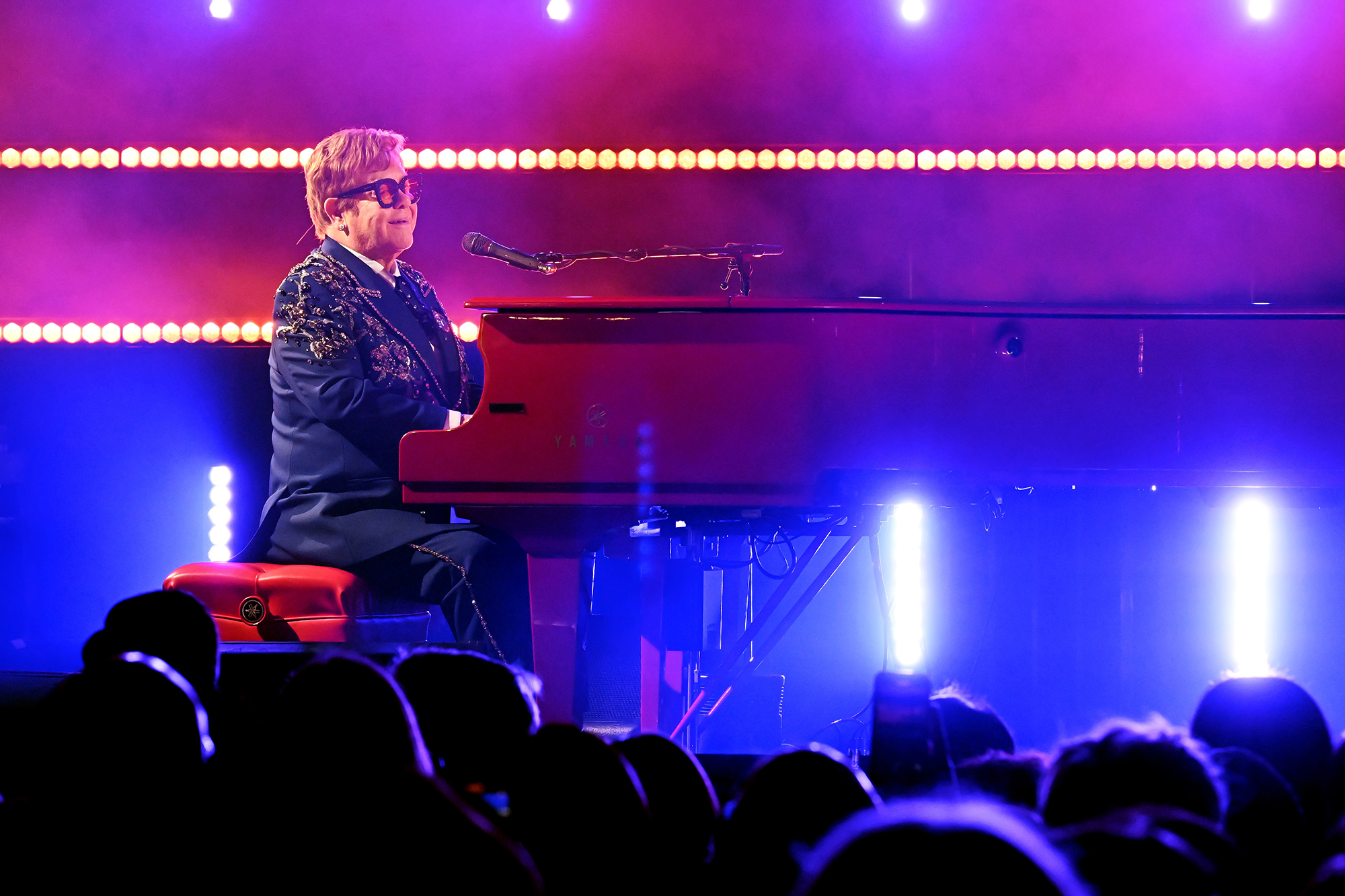 PHOTO: Elton John performs onstage in Los Angeles, Nov. 5, 2022.
