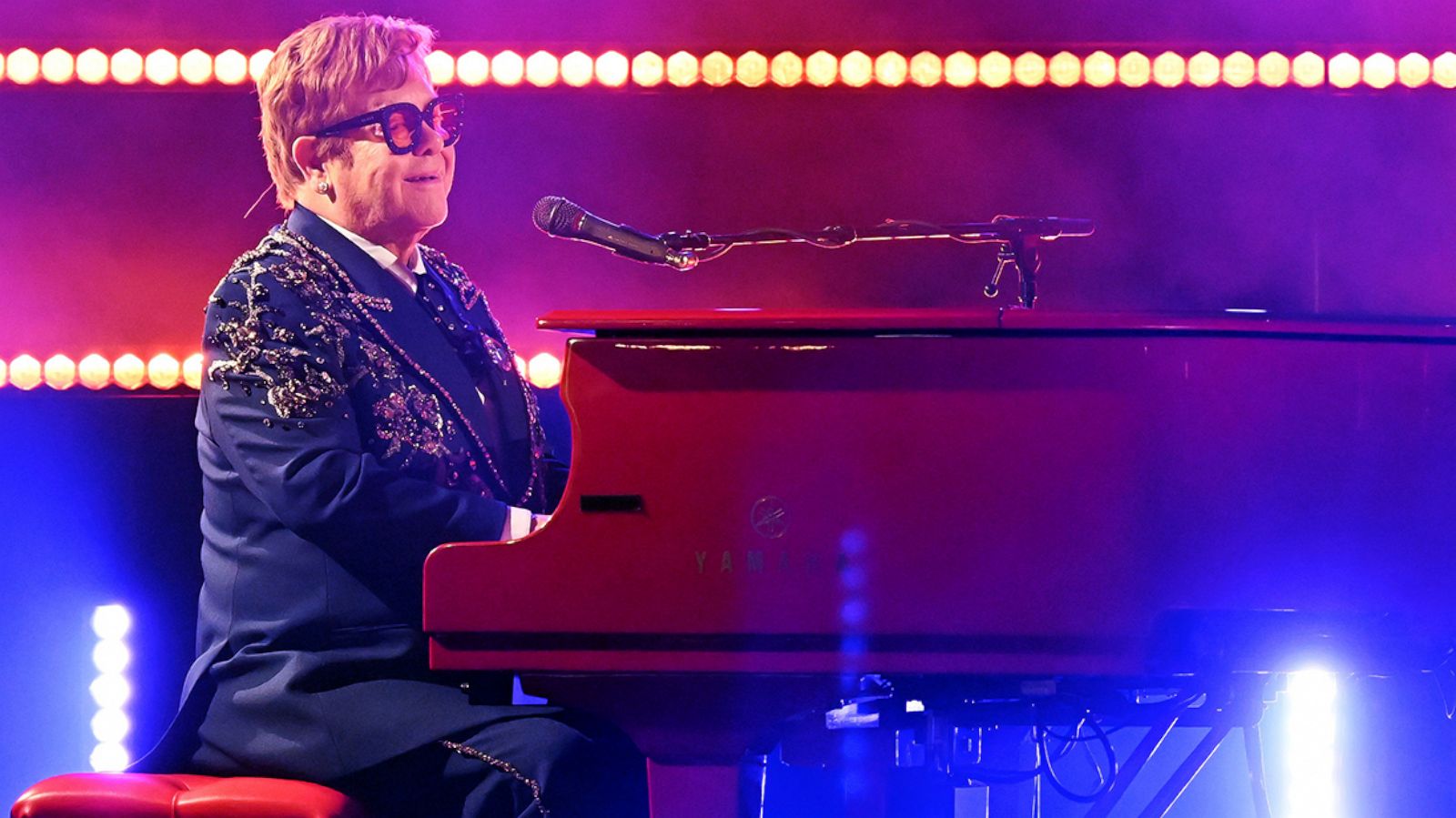 PHOTO: Elton John performs onstage in Los Angeles, Nov. 5, 2022.