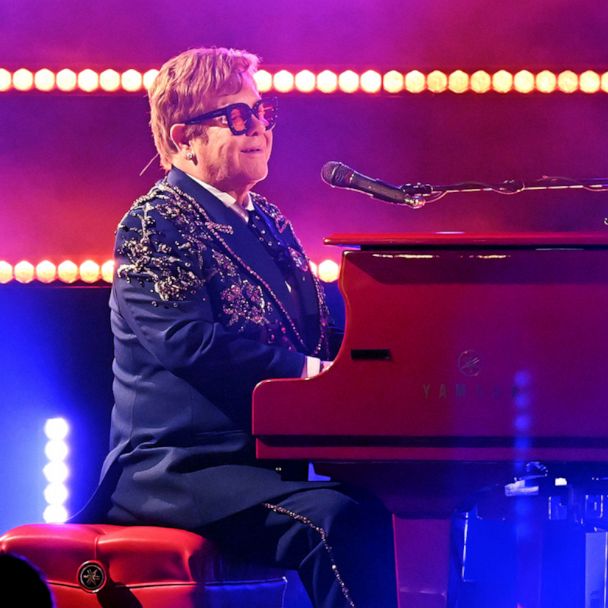 Elton John ends US leg of farewell tour with starry Dodger Stadium