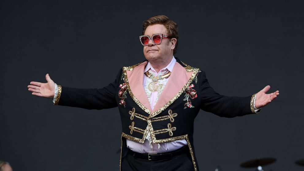 VIDEO: Elton John and Taron Egerton talk everything 'Rocketman' live on 'GMA'  