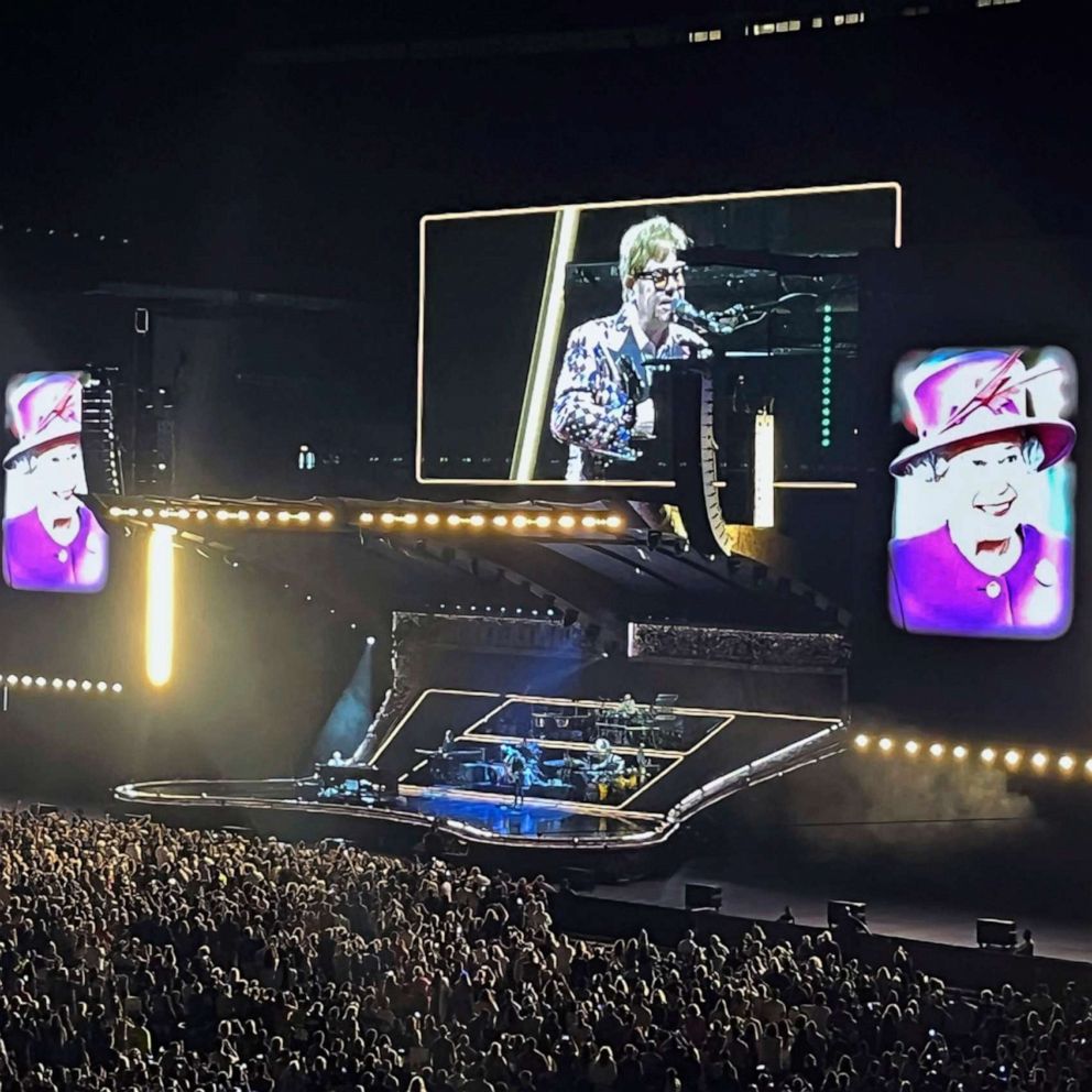 VIDEO: Elton John pays tribute to Queen Elizabeth II