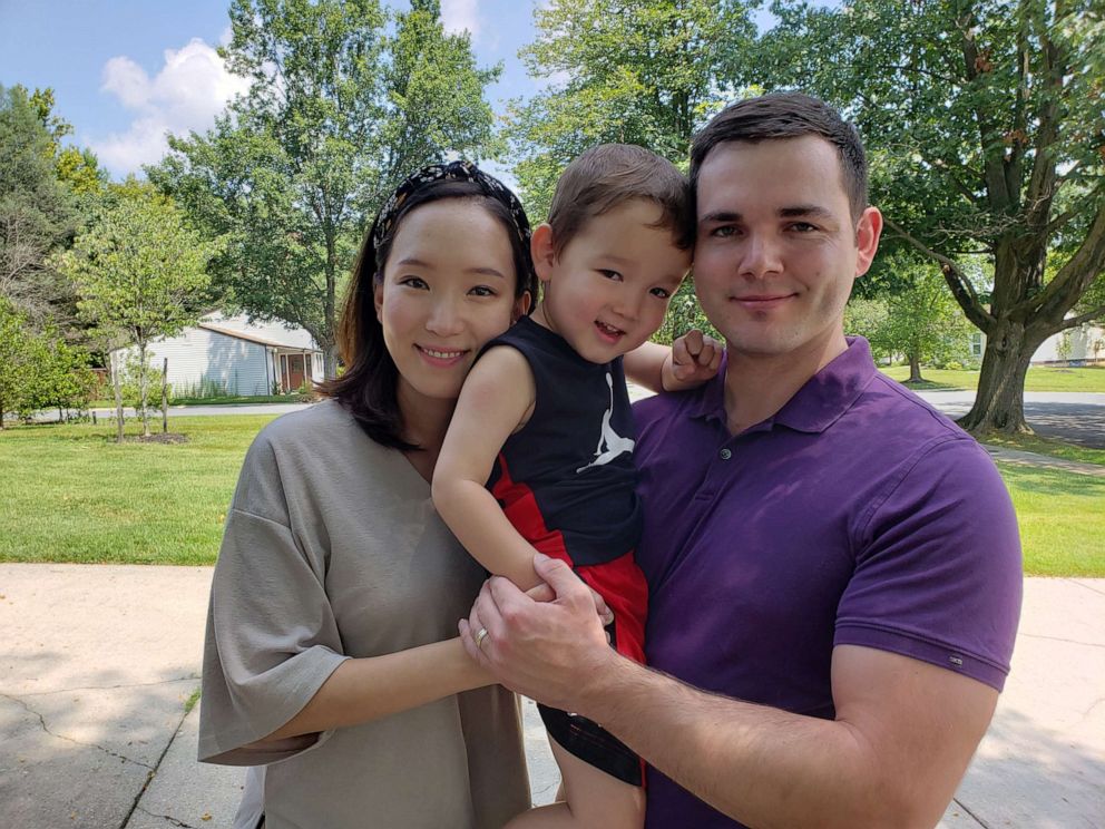 PHOTO: Daniel Converse pictured in a family photo with mom, Jiyeon, and dad, Steven.