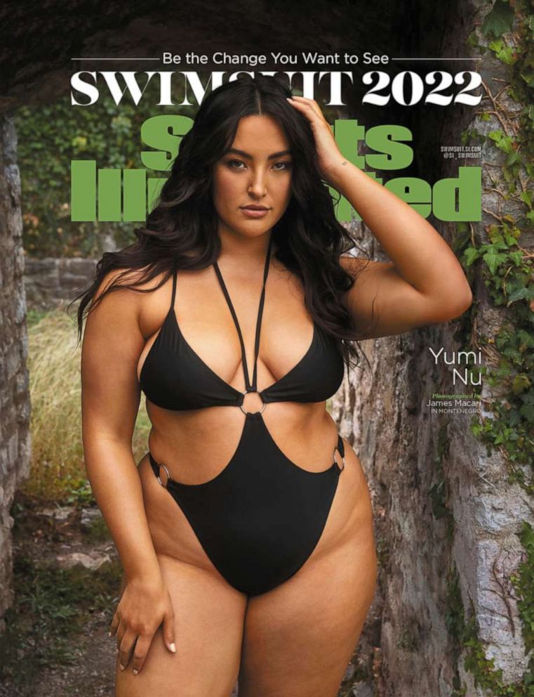 Yumi Nu stars on the cover of Sports Illustrated's Swimsuit 2022 issue.