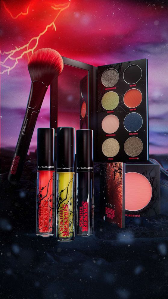 PHOTO: MAC Cosmetics has released a "Stranger Things" themed makeup collection featuring everything from eyeshadow to lip gloss. 