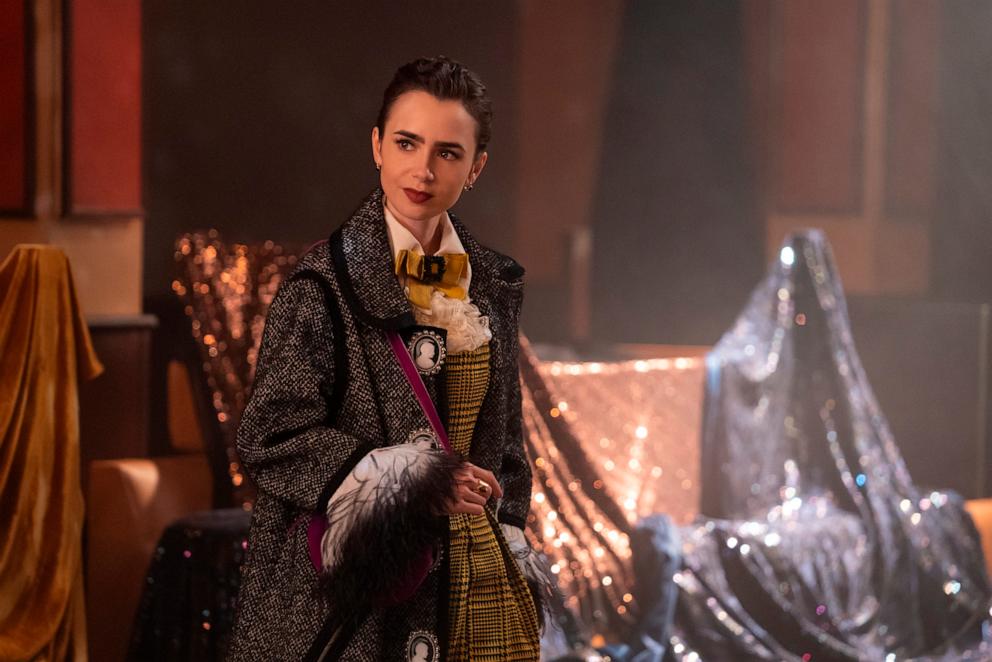 PHOTO: Lily Collins as Emily in "Emily in Paris," 2024.