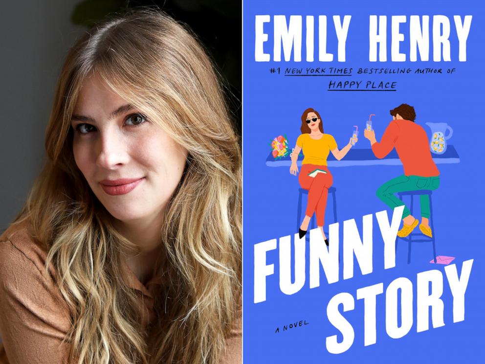 PHOTO: Emily Henry and her book "Funny Story" are shown.