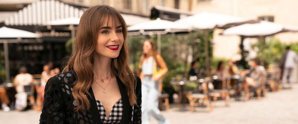 PHOTO: Lily Collins as Emily Cooper in season 3 of "Emily in Paris."
