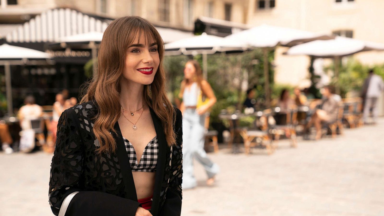 PHOTO: Lily Collins as Emily Cooper in season 3 of "Emily in Paris."