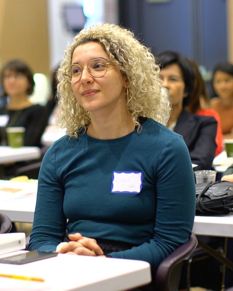 PHOTO: Dozens of women attend an EMILY's List training on how to run for office and run campaigns.