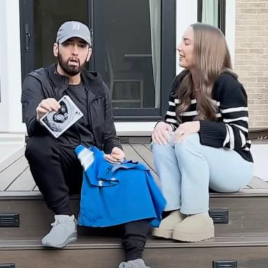 PHOTO: Eminem and his daughter Hailie Jade appear in this screenshot from his music video, "Temporary."