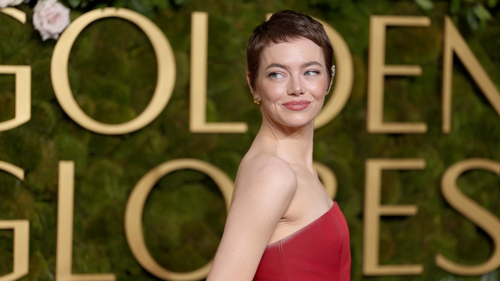 PHOTO: Emma Stone attends the 82nd Annual Golden Globe Awards, Jan. 5, 2025, in Beverly Hills, Calif.