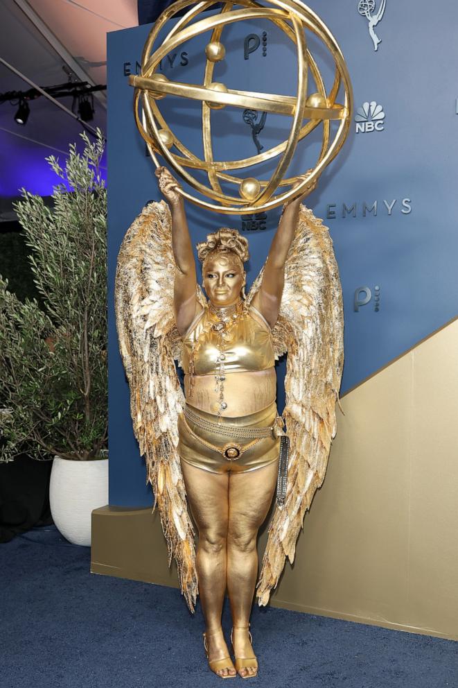 PHOTO: Megan Stalter attends the 78th Primetime Emmy Awards at Peacock Theater, Sept. 14, 2026, in Los Angeles.