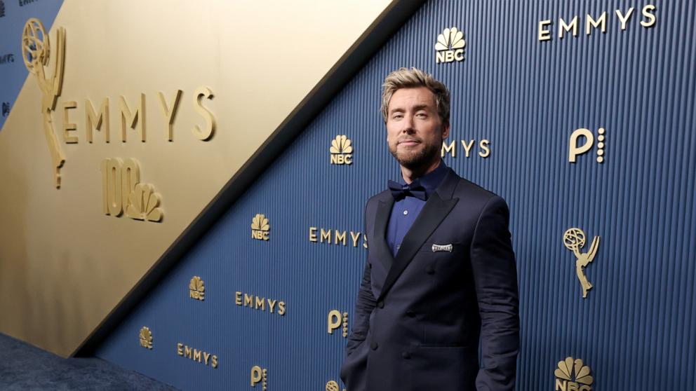 PHOTO: Lance Bass arrives to the 78th Primetime Emmy Awards held at the Peacock Theater, Sept. 14, 2026.