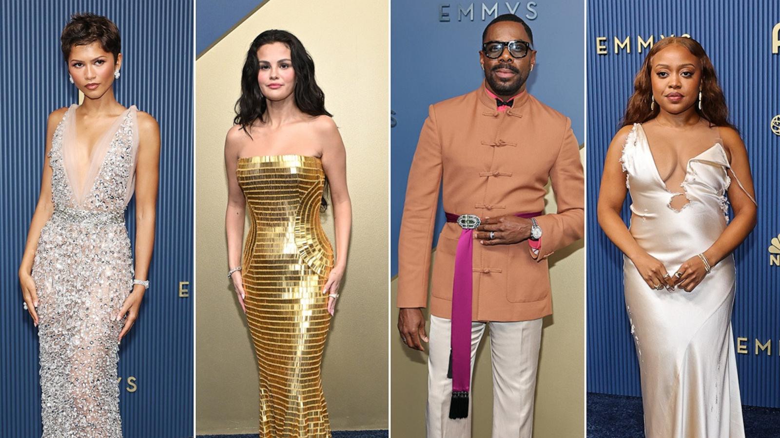 PHOTO: Zendaya, Selena Gomez, Colman Domingo and Quinta Brunson attend the 78th Primetime Emmy Awards, Sept. 14, 2026 in Los Angeles.