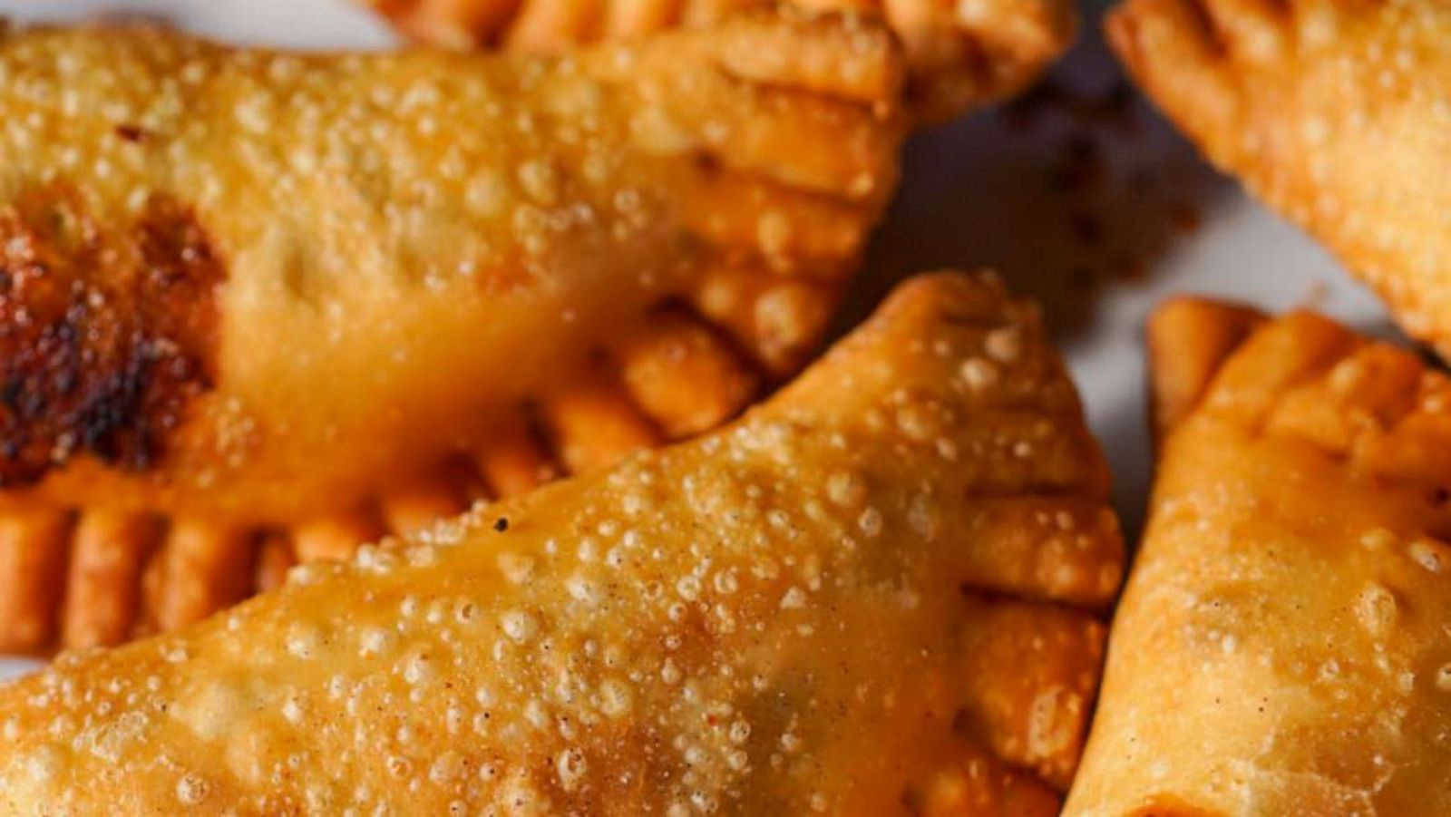 PHOTO: A plate of picadillo empanadas.