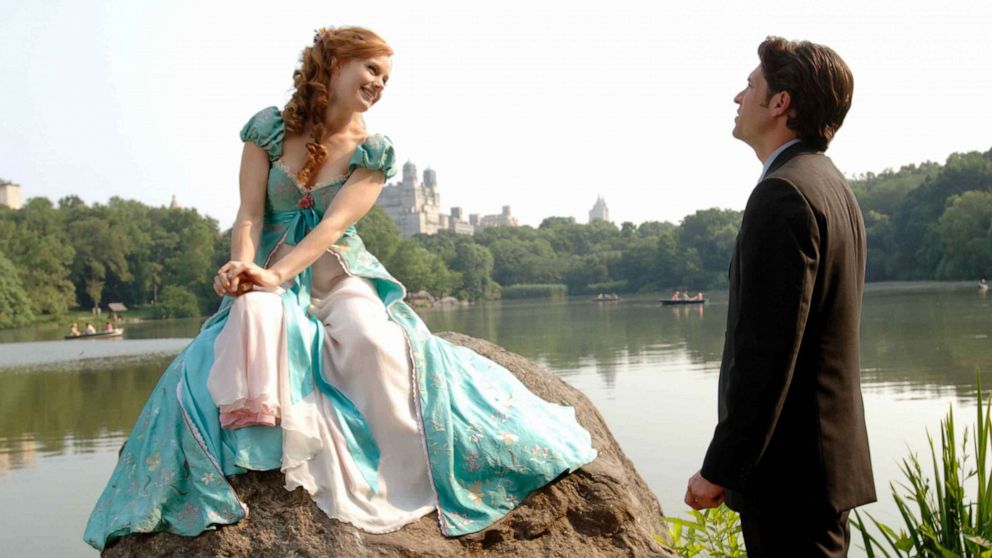 PHOTO: Amy Adams and Patrick Dempsey star in the film "Enchanted".