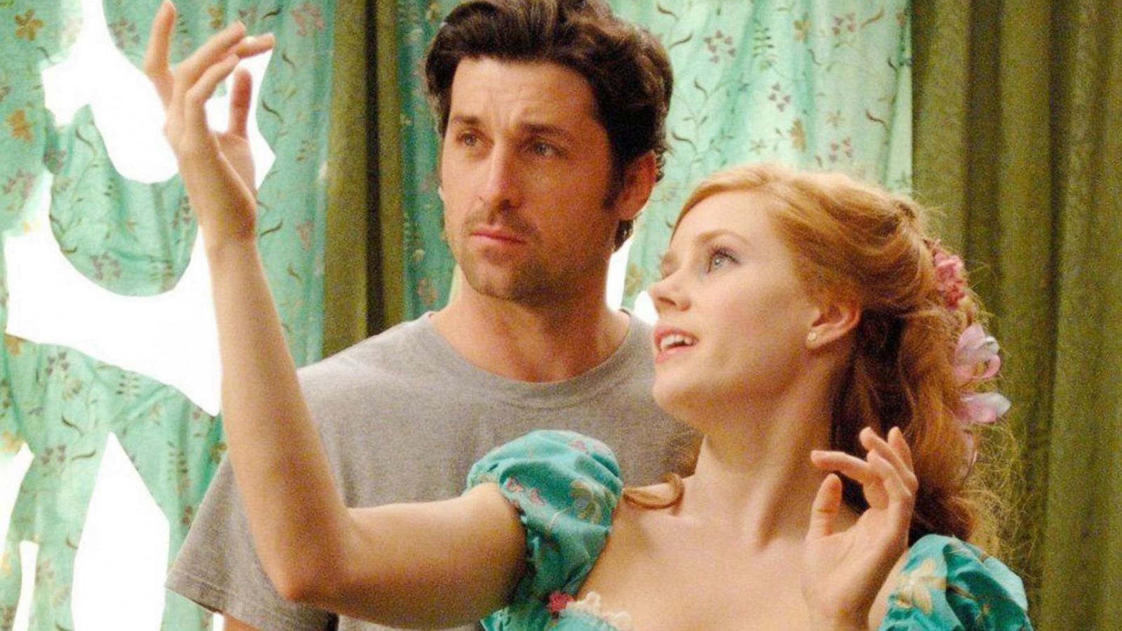 PHOTO: Amy Adams and Patrick Dempsey star in the film "Enchanted".