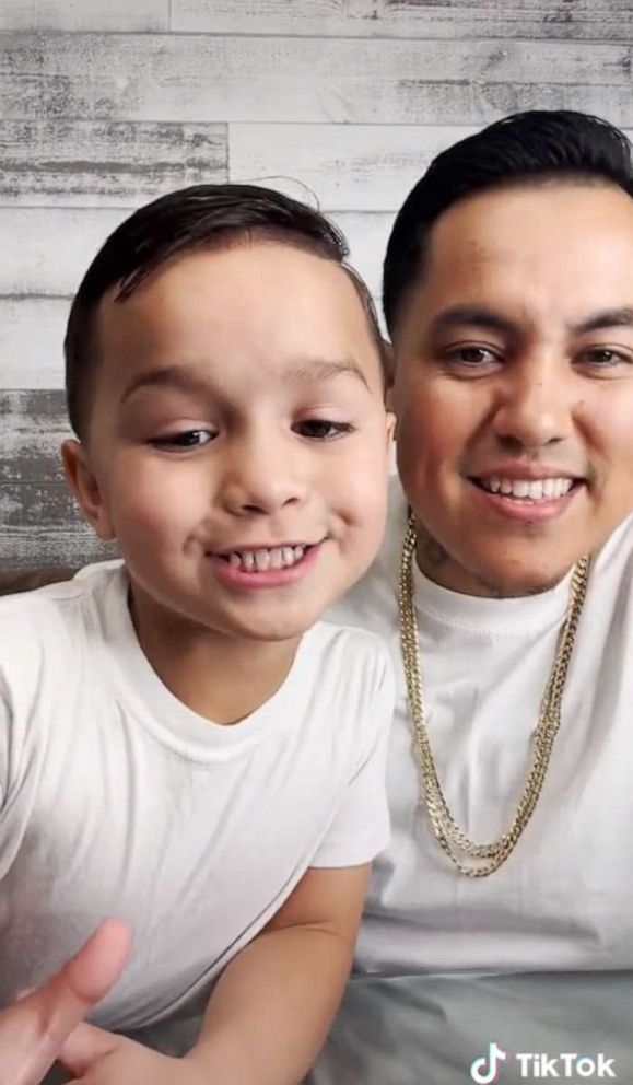 PHOTO: In this screen grab from a TikTok video, Randy and Brice Gonzalez, known as the Enkyboys, are shown.