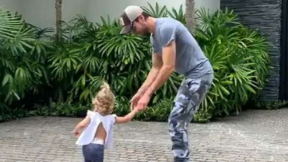 PHOTO: Enrique Iglesias posted a video with his daughter to his Instagram account, Sept. 26, 2019.