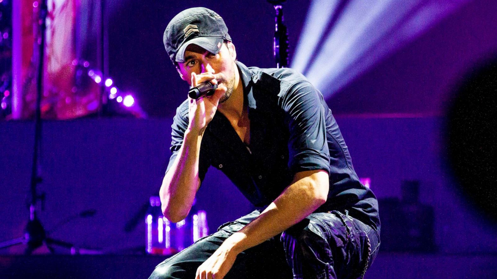 PHOTO: The spanish singer and song-writer Enrique Iglesias performs live at Mediolanum Forum on Nov. 2nd, 2019, in Assago Milan, Italy.