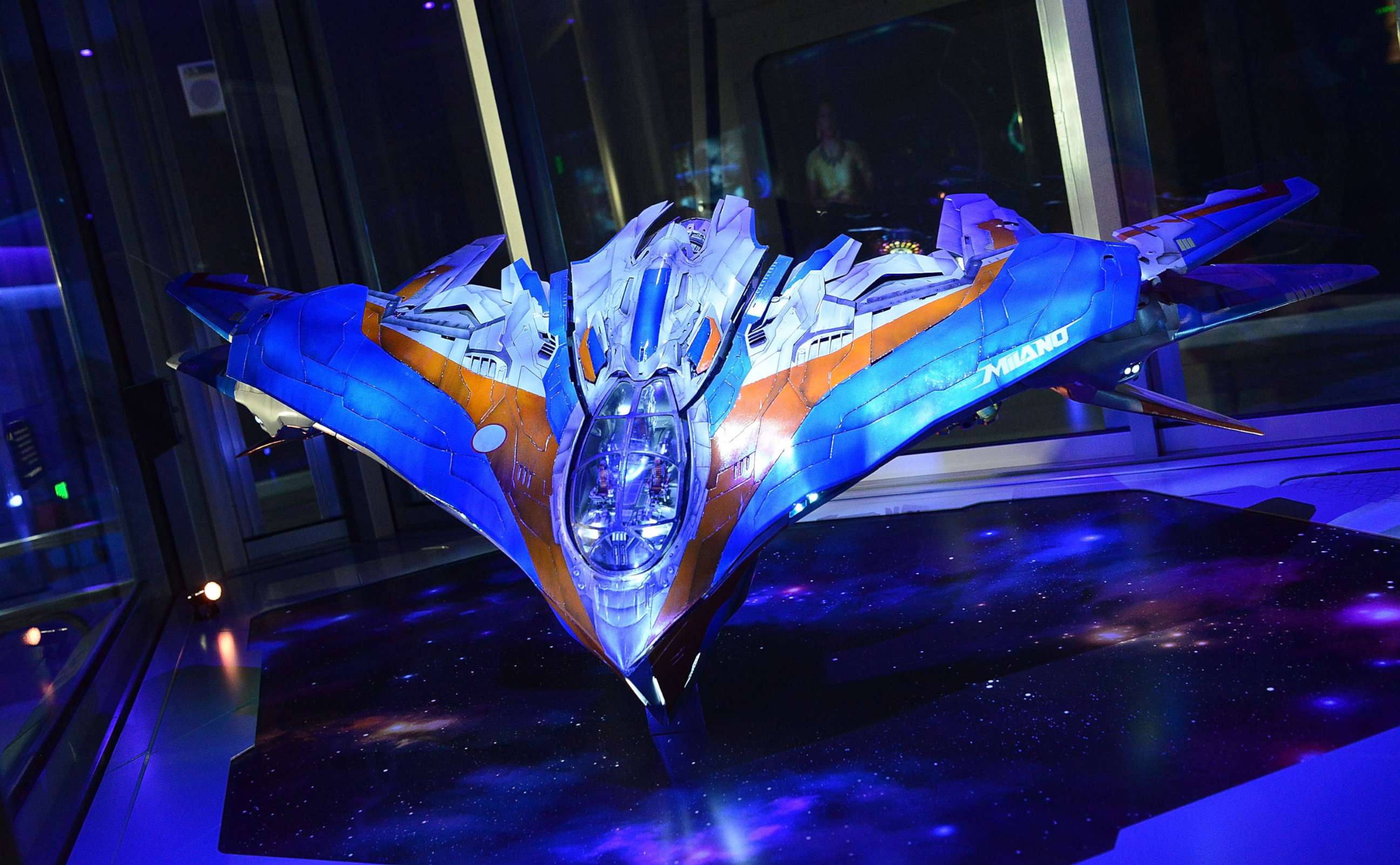 Check out the new Guardians of the Galaxy Cosmic Rewind attraction at